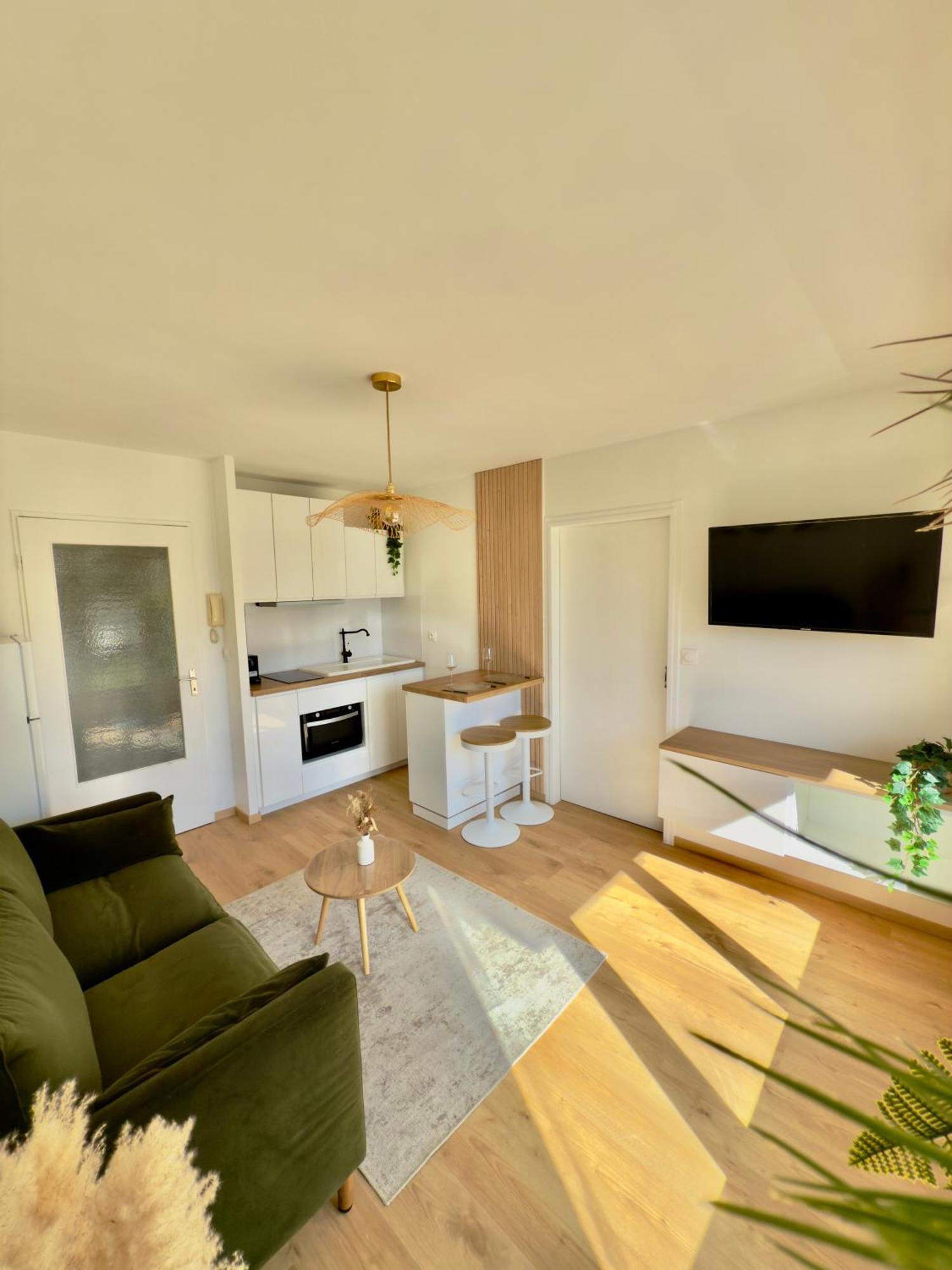 Appartement Cosy 1 Chambre Pour 2 Pers - Renove - Terrasse - Parking Dinard Dış mekan fotoğraf